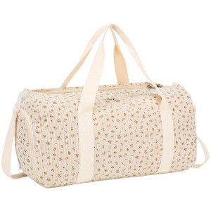 Duffle Bag for Gym Sports Women Girls Workout Travel Bag Weekender with Shoe Compartment and Wet Pocket - 1 of 4
