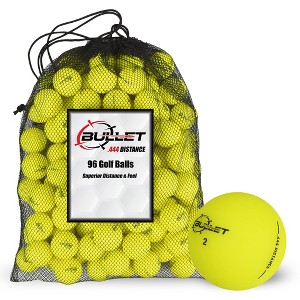 Bullet .444 Distance Matte Colored Golf Balls [96-Ball] - 1 of 4