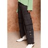 Women's Harmony Wide Leg Cargo Pant - POL - 2 of 4