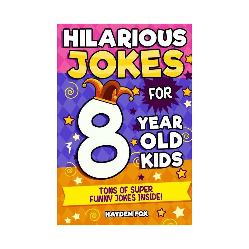 8 Year Old Jokes - Large Print by  Funny Foxx (Paperback), 1 of 2