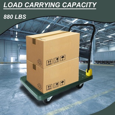 Foldable Platform Push Hand Truck Cart