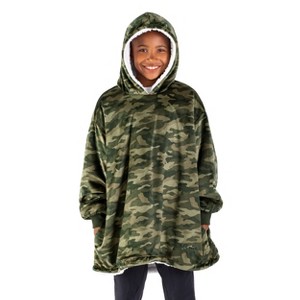 Kids Bare Homey B-Cozy Fleece Wearable Blanket - 1 of 4