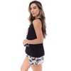 Just Love Womens Tank & Short Cute Pajama Set - Ribbed PJ Sets Sleepwear Loungewear - 2 of 3