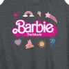 Women's - Barbie - Movie Logo Icons Graphic Racerback Tank - 2 of 4