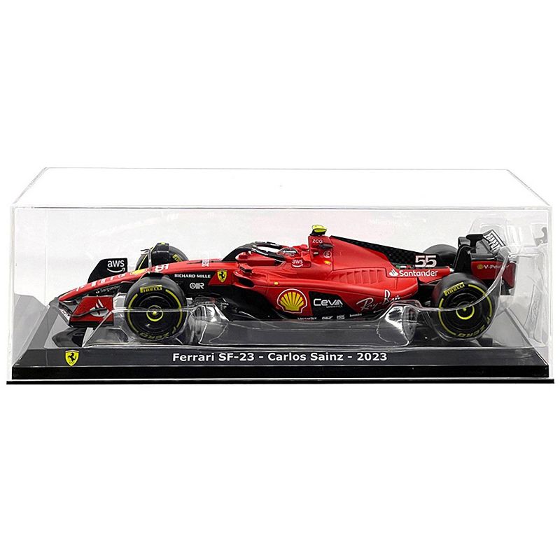 Ferrari SF-23 #55 Carlos Sainz Formula One World Championship (2023) "Formula Racing" Series 1/24 Diecast Model Car by Bburago, 2 of 4