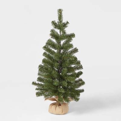 3ft Unlit Alberta Spruce Potted Artificial Christmas Tree - Wondershop™