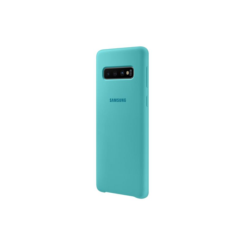 Samsung Silicone Case for Samsung Galaxy S10 - Green/Yellow, 2 of 4
