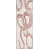 Washable Non-Slip Abstract Rug - Low Pile Modern Living Room Carpet for Dining Bedroom Home Office - 3 of 4