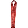 Marvel Deadpool Logo Wrist Strap Lanyard for Keys with 2" Rubber Keychain - 3 of 4