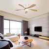 Bella Depot 52" Modern Ceiling Fan with Dimmable Led Light and Remote - 4 of 4