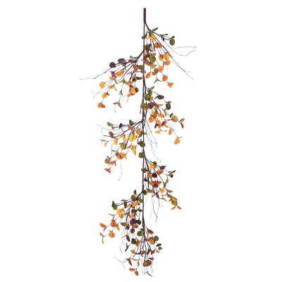 Transpac Foam 54 in. Multicolor Autumn Bright Vibrant Garland