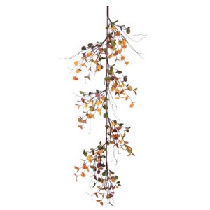 Transpac Foam 54 in. Multicolor Autumn Bright Vibrant Garland - 1 of 2