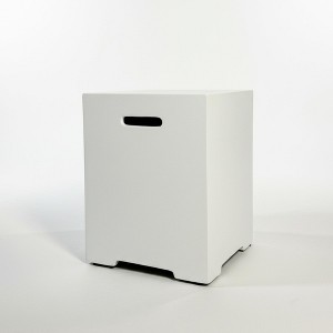 Gulches 16 Inch 20 LB Propane Tank Cover, MgO Composite Outdoor Storage Hideaway Table for Gas Fire Pits/BBQ Grills - 1 of 4