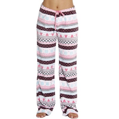 white - heart fairisle