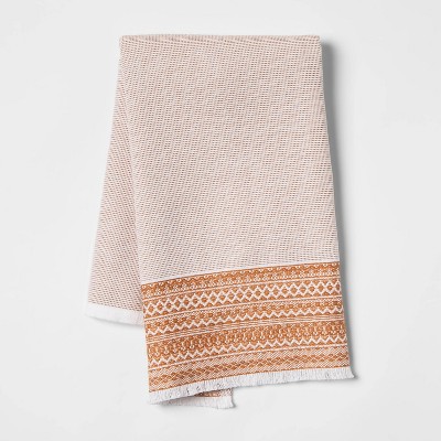 orange kitchen towels