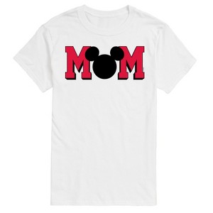 Men's - Disney - Mom Mouse Silhouette Short Sleeve Graphic T-Shirt - 1 of 4