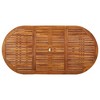 vidaXL Patio Dining Table 70.9 inches x35.4 inches x29.5 inches  Solid Acacia Wood - 4 of 4