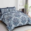 BAGOKIE Boho Paisley 7 Pieces Bed in a Bag Comforter Set - 3 of 4