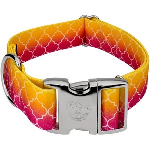Country Brook Petz 1 1/2 Inch Premium Dog Collar - Abstract Collection - 1 of 4