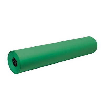Decorol Flame Retardant Art Paper Roll, 36 Inches x 1000 Feet, Festive Green