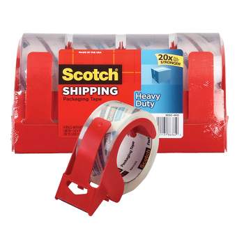 Scotch Shipping Packaging Tape with Dispenser, 1.88 in. x 84.2 yd