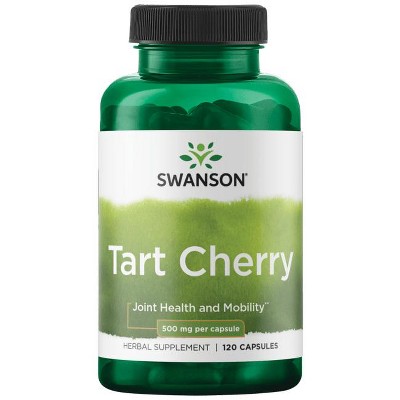 Swanson Tart Cherry 500 mg, 120 Capsules.