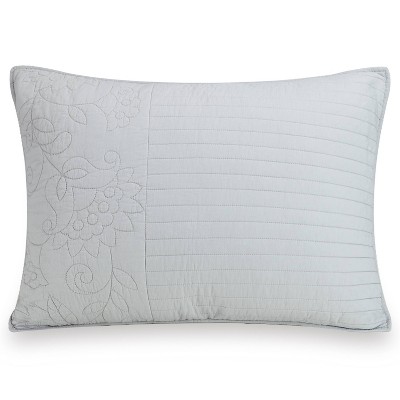 Standard Laos Lily Pillow Sham Gray - Vera Bradley