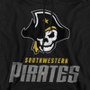 Southwestern University Official Distressed Primary Logo Adult Pull-Over Hoodie - 2 of 4