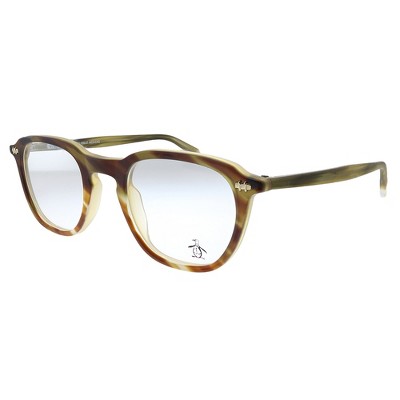 Original Penguin The Manny TO Unisex Square Eyeglasses Matte Tortoise 47mm