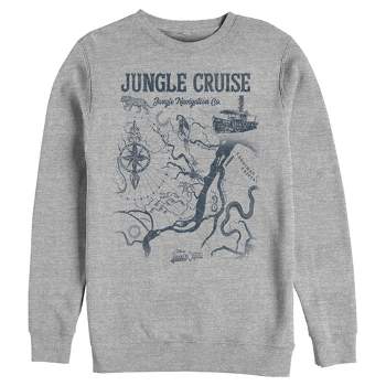 Men's Jungle Cruise Map of the Jungle Sweatshirt