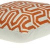 Parkland Collection,Machu Orange Throw Pillow - 4 of 4