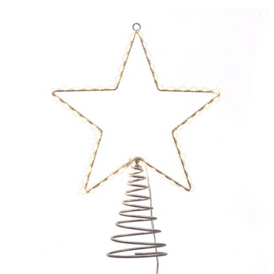 Kurt Adler 13" Metal Lighted LED Star Treetop