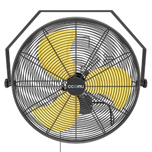 Ihomadore 20" Wall Fan for Commercial 3-Speed Auto Oscillation Portable Fan - 1 of 4