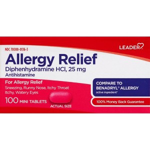 Leader Allergy Relief 100 ea - 1 of 4