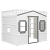 Full Size House Loft Bed with Ladder for Bedroom - 4 of 4