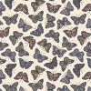 Avenie Countryside Butterflies Shower Curtain Beige - Deny Designs: 100% Polyester, Microfiber, Machine Washable - 3 of 3