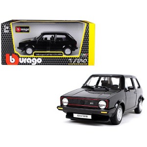 1979 Volkswagen Golf Mk1 GTI Black 1/24 Diecast Model Car by Bburago - 1 of 3