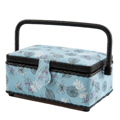 Dritz Small Rectangular Sewing Basket