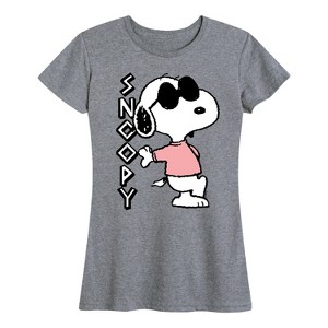 Women's - Peanuts - Snoopy Cool Short Sleeve Graphic T-Shirt - 1 of 4