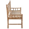 vidaXL Garden Bench Bamboo 100% polyester 47.2 in Waterproof materials - 4 of 4