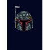 Men's Star Wars Boba Fett Silhouette Helmet Fill T-Shirt - 2 of 4