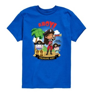 Boys' - Gabby's Dollhouse - Ahoy Treasure Hunt Short Sleeve Graphic T-Shirt - 1 of 4