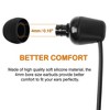 Unique Bargains Silicone Noise Isolation Durable Comfortable Earbud Tips 0.35" x 0.28" 50 Pcs - 3 of 4