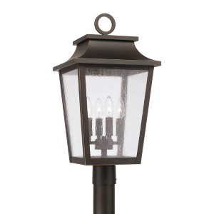 Capital Lighting Chandler 4 - Light Post Light in  Oiled Bronze - 1 of 4
