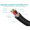 Monoprice USB Type-A to USB Type-B 2.0 Cable - 10 Feet - Black (5 Pack) 28/24AWG, Gold Plated Connectors, For Printers, Scanners, and other - 3 of 4