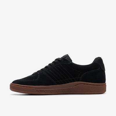 Clarks Mens Craft Rally Ace Black Suede Shoes 8.5 Medium — фото 2