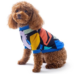 Rocky Thermal Fleece-Lined PET Sweater for Dogs, Puppies, Cats - Warm Coat Bodysuit One-Piece Jacket, Jammies with Leg Warmers - 1 of 4