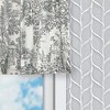 Ellis Curtain Victoria Park Toile Water Proof Room Darkening Blackout Tailored Window Valance - 70 x 12, Gray - 2 of 4