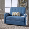 47" Wide Fabric Manual Recliner with Spacious Cushioned Seat - 4 of 4