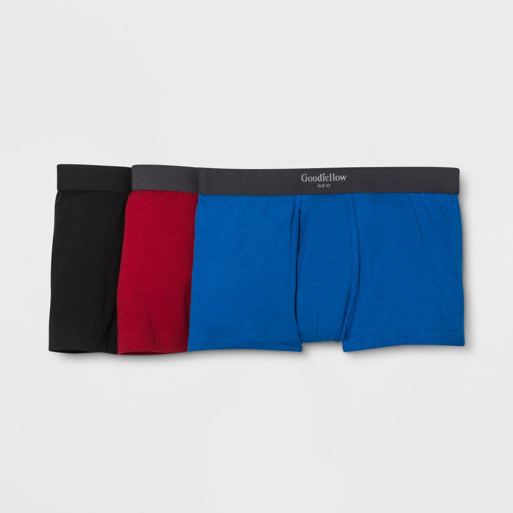Men's Premium Knit Trunk 3pk - Goodfellow & Co S, MultiColored was $18.99 now $9.99 (47.0% off)